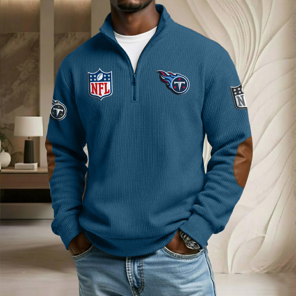 NFL x TEN Stand Collar Half-zip Sweatshirt HLP HLPHUONG