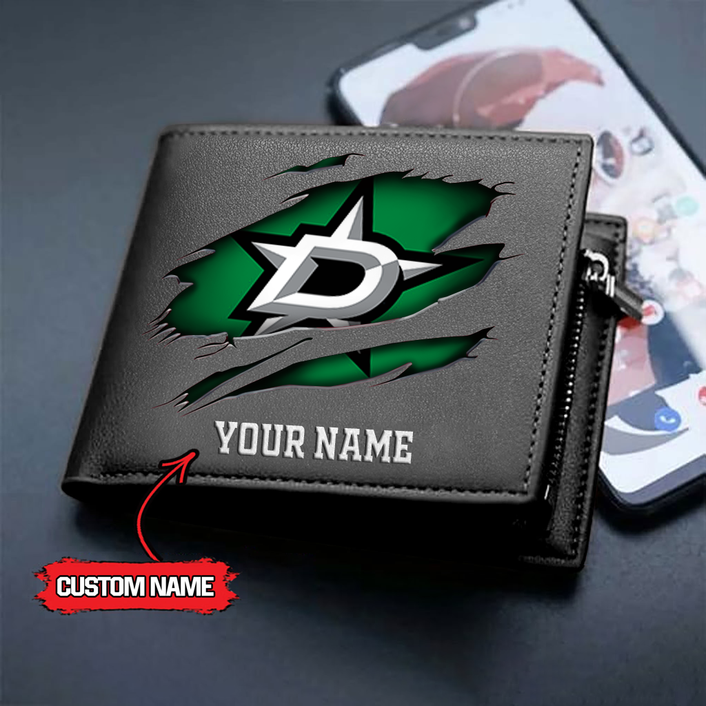 NHL x DS Custom Name Leather Wallet HLP HLPHUONG