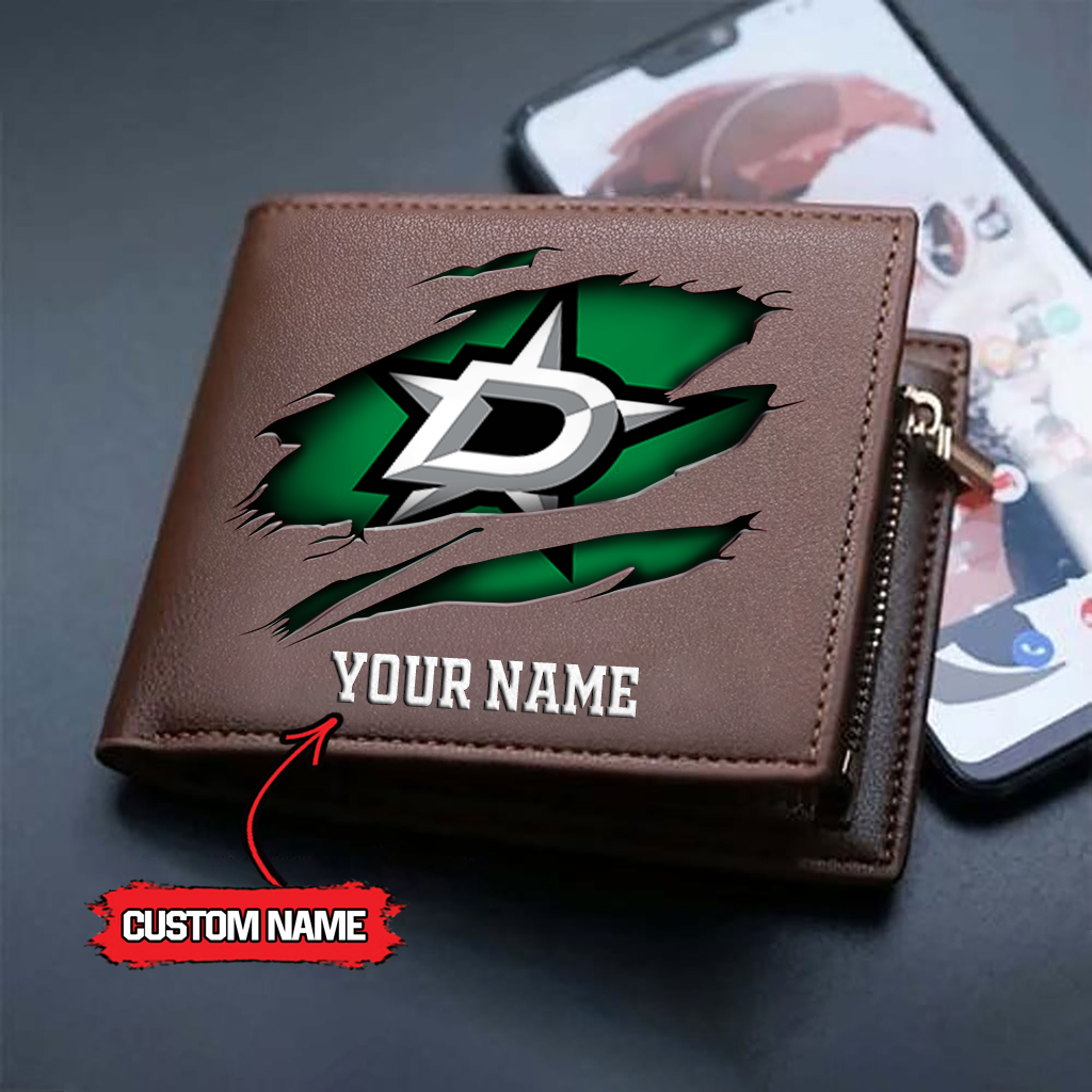 NHL x DS Custom Name Leather Wallet HLP HLPHUONG