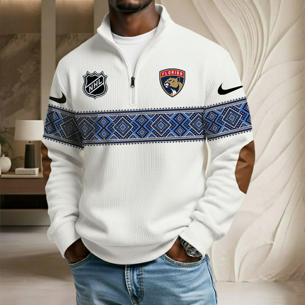 NHL x FP Stand Collar Half-zip Sweatshirt HLP HLPHUONG