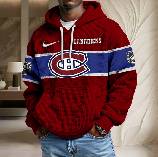 NHL x MON Hockey Waffle Hoodie HLP HLPHUONG