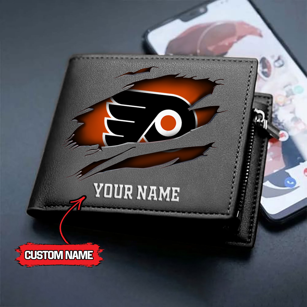 NHL x PF Custom Name Leather Wallet HLP HLPHUONG
