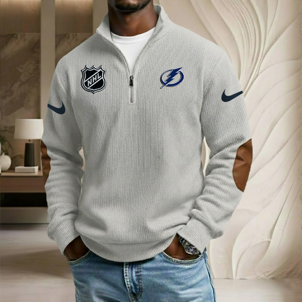 NHL x TB Sport Team Stand Collar Half-zip Sweatshirt HLP HLPHUONG