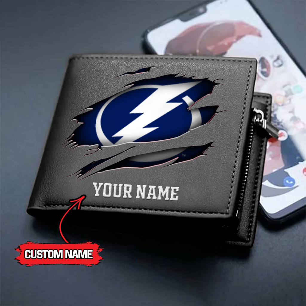 NHL x TBL Custom Name Leather Wallet HLP HLPHUONG