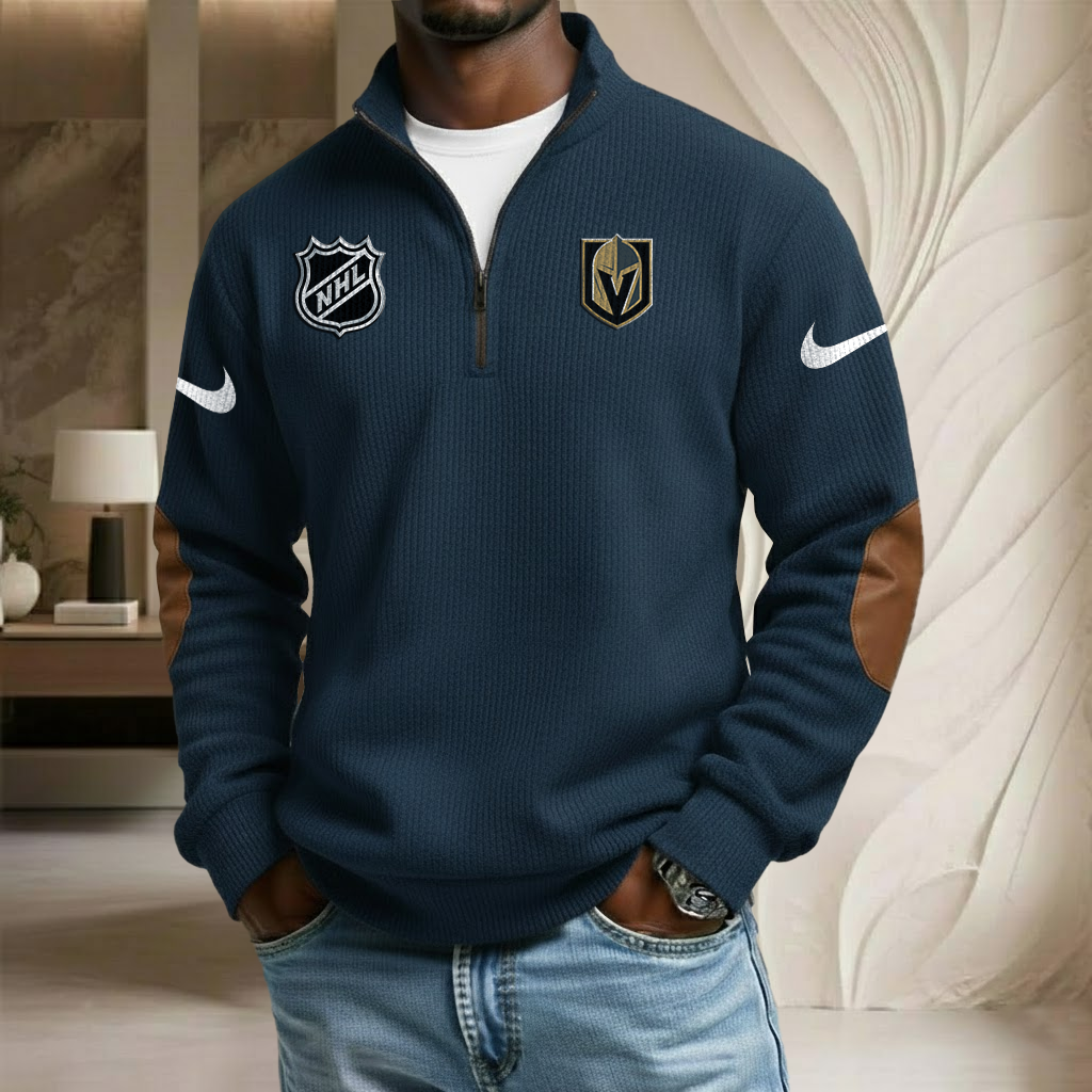 NHL x VEG Sport Team Stand Collar Half-zip Sweatshirt HLP HLPHUONG