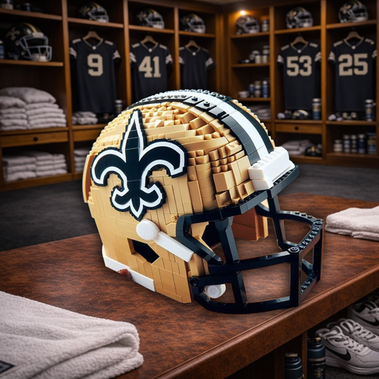 NOS x NFL Teams Helmets Armed With Lego-Like Blocks DDT CTND
