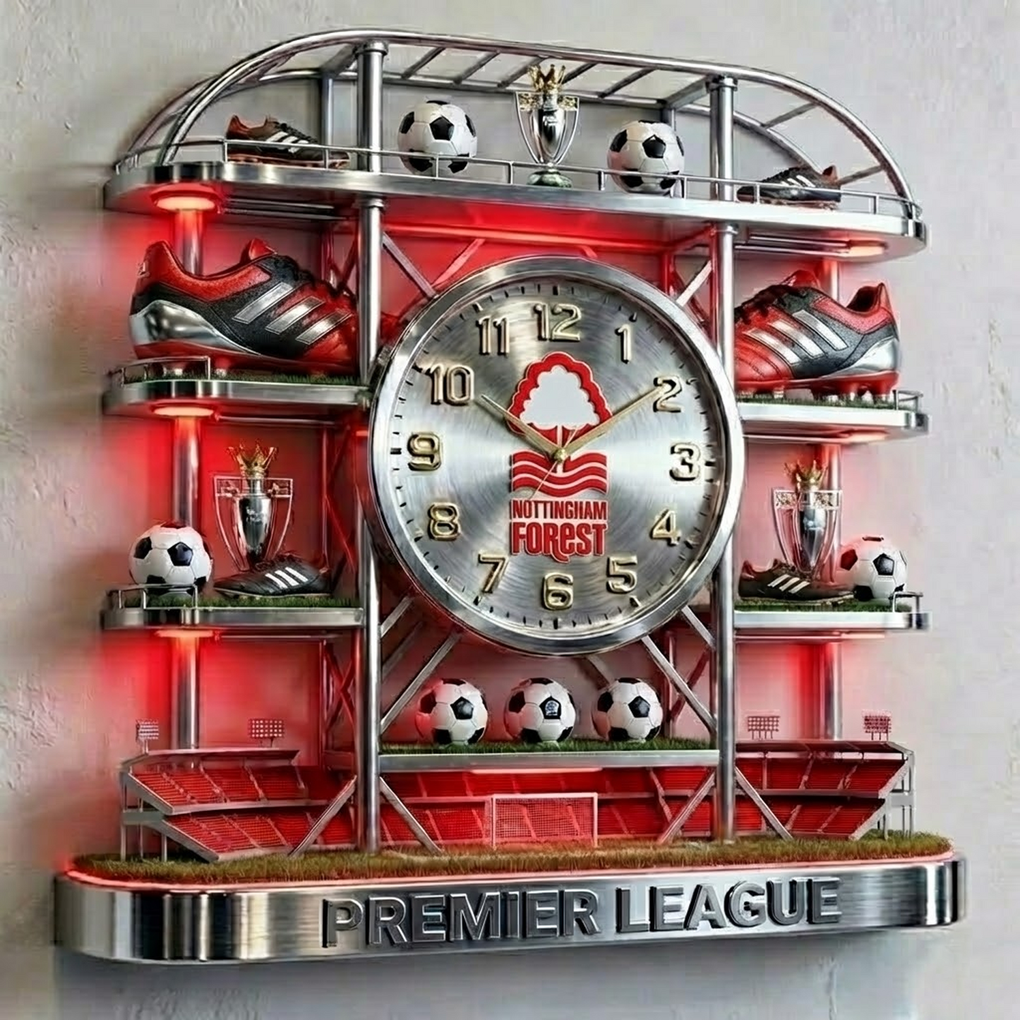 NOT X EPL Premier League Stadium Tower Clock NAK NHT