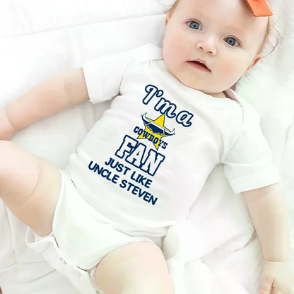 NQC _NRL Baby Romper Custom Name Gift For Fan - Limited Edition NAK TTT