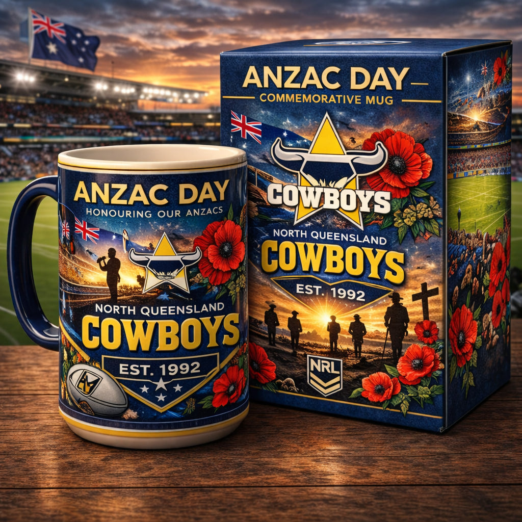 NQC x NRL ANZAC Day Commemorative Mug NAK NHT