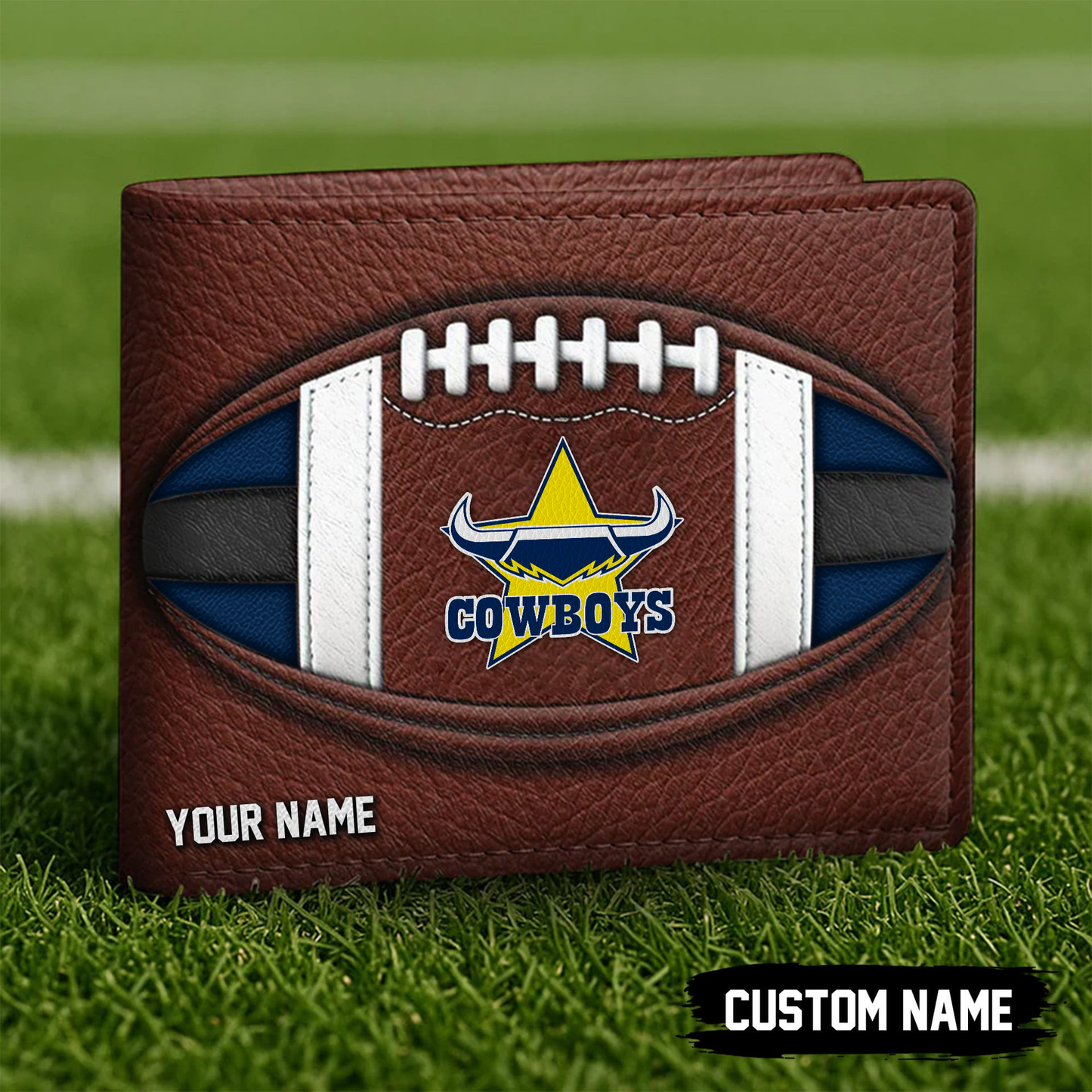 NQC x NRL Premium Leather Wallet DDT NTL
