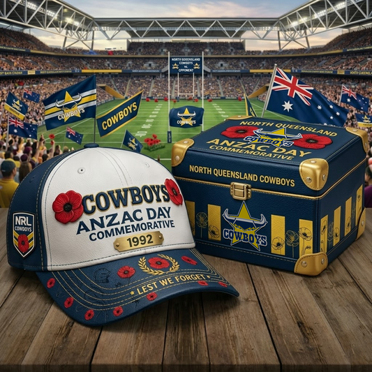 NQL x NRL ANZAC Day Commemorative Cap NAK NHT