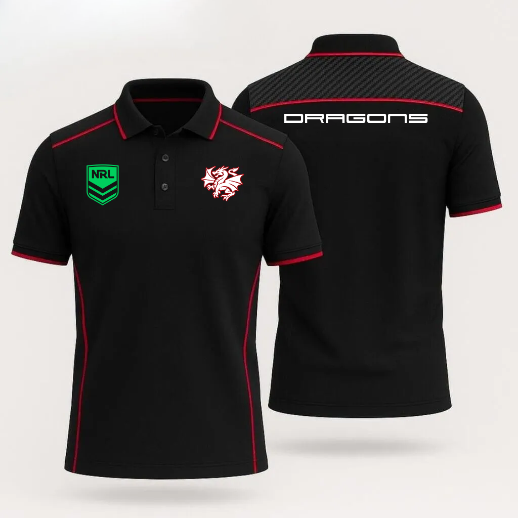 NRL x GID Redline Premium Polo Shirt HLP HLPHUONG