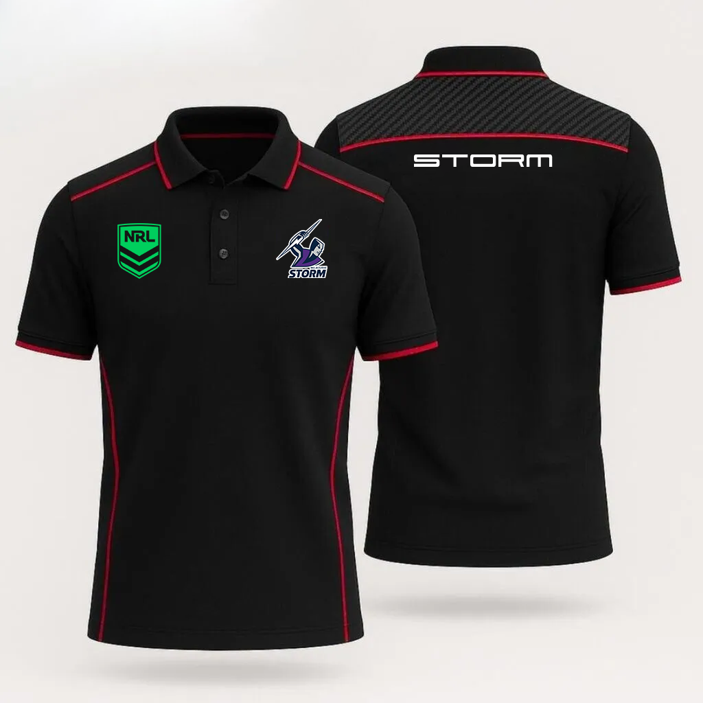 NRL x MS Redline Premium Polo Shirt HLP HLPHUONG