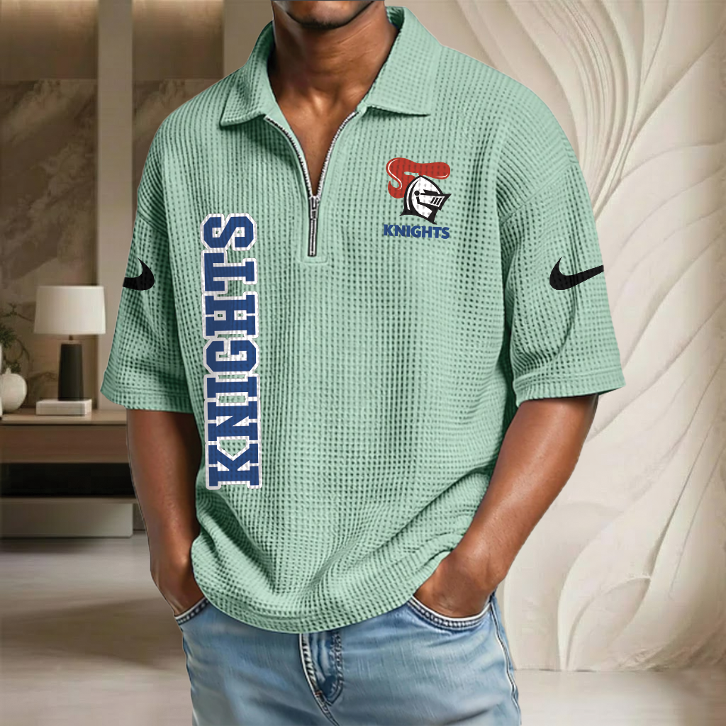 NRL x NK Waffle Half-Zip Polo Shirt HLP HLPHUONG