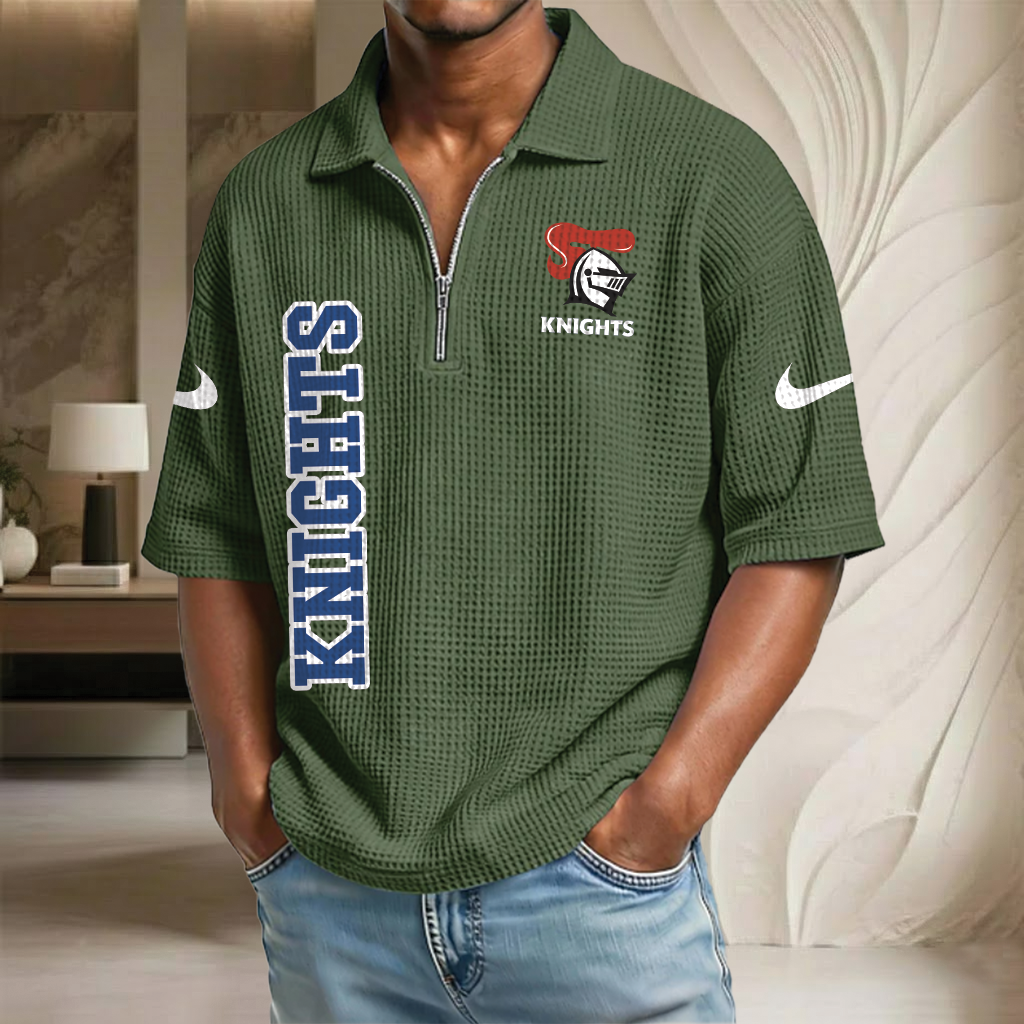 NRL x NK Waffle Half-Zip Polo Shirt HLP HLPHUONG
