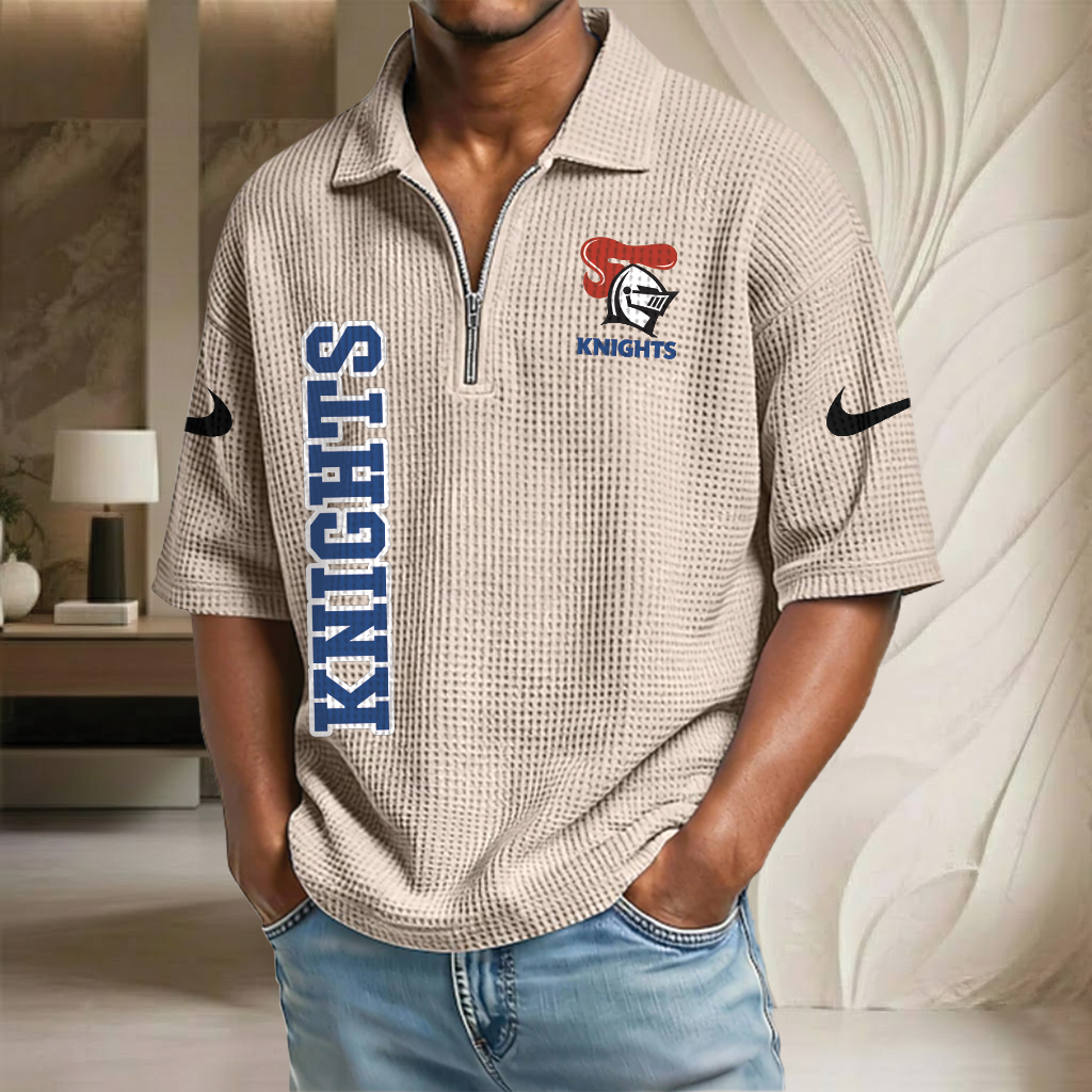NRL x NK Waffle Half-Zip Polo Shirt HLP HLPHUONG
