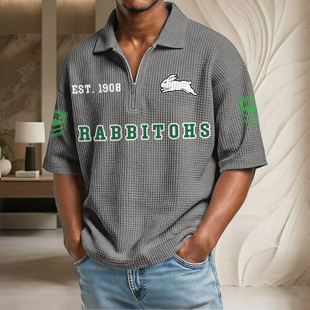 NRL x SSR EST Waffle Half-Zip Polo Shirt HLP HLPHUONG