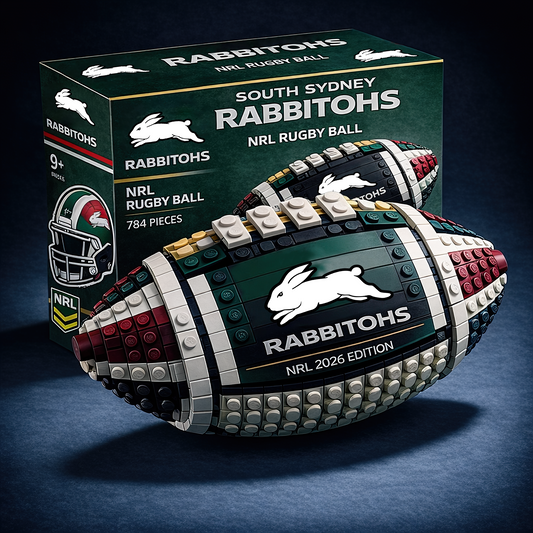 NRL x SSR Rugby Ball Building Block Set NAK TTV