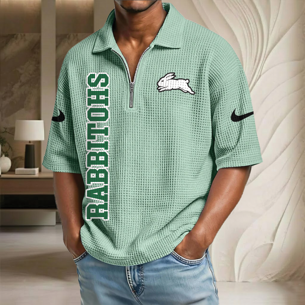 NRL x SSR Waffle Half-Zip Polo Shirt HLP HLPHUONG