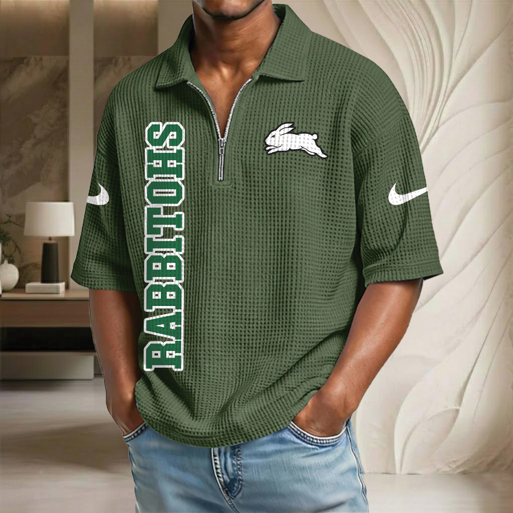 NRL x SSR Waffle Half-Zip Polo Shirt HLP HLPHUONG