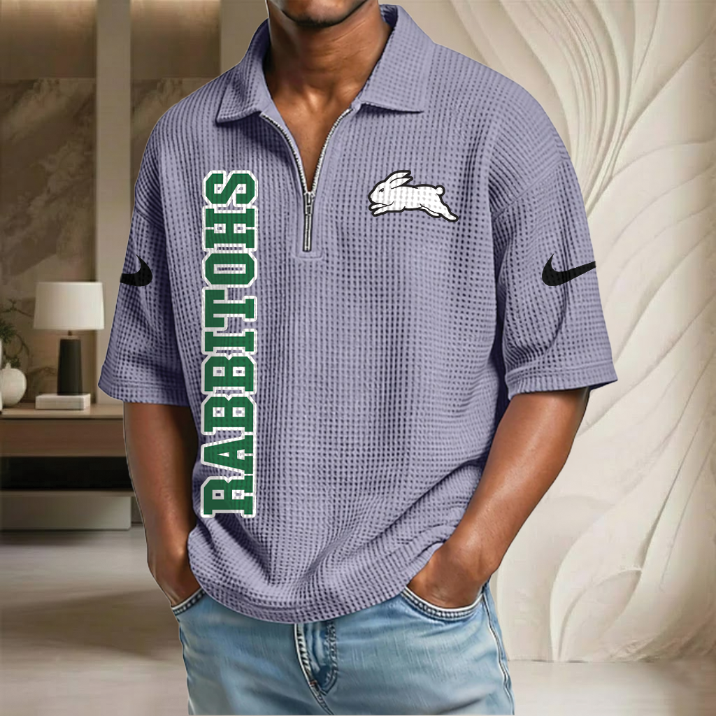 NRL x SSR Waffle Half-Zip Polo Shirt HLP HLPHUONG