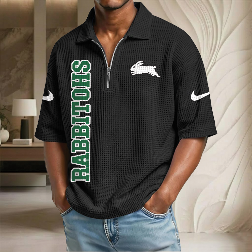 NRL x SSR Waffle Half-Zip Polo Shirt HLP HLPHUONG
