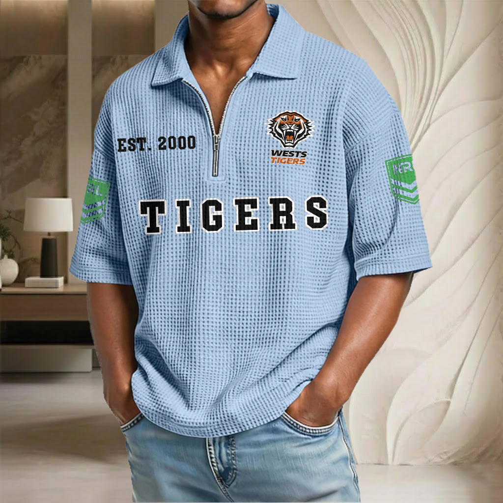 NRL x WT EST Waffle Half-Zip Polo Shirt HLP HLPHUONG