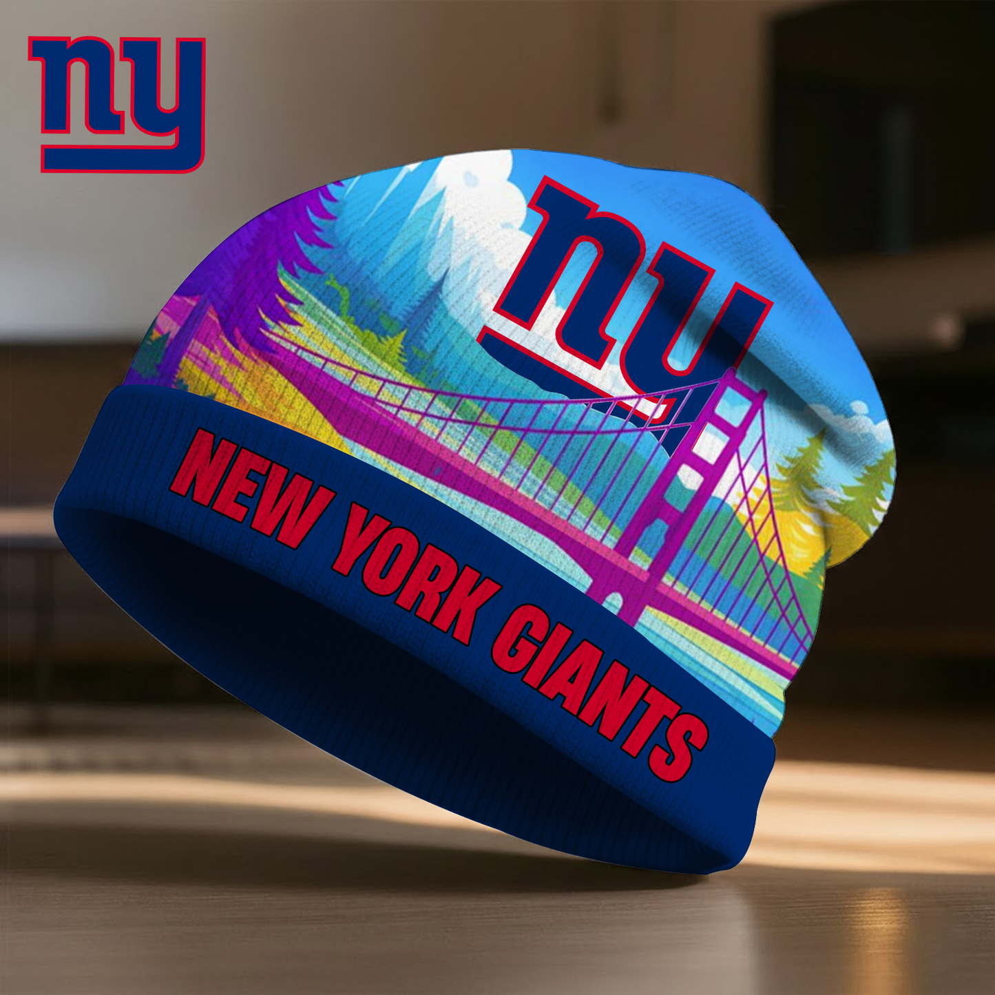 NYG X NFL Premium Super Bowl LX Beanie Hat HY NAK NHT