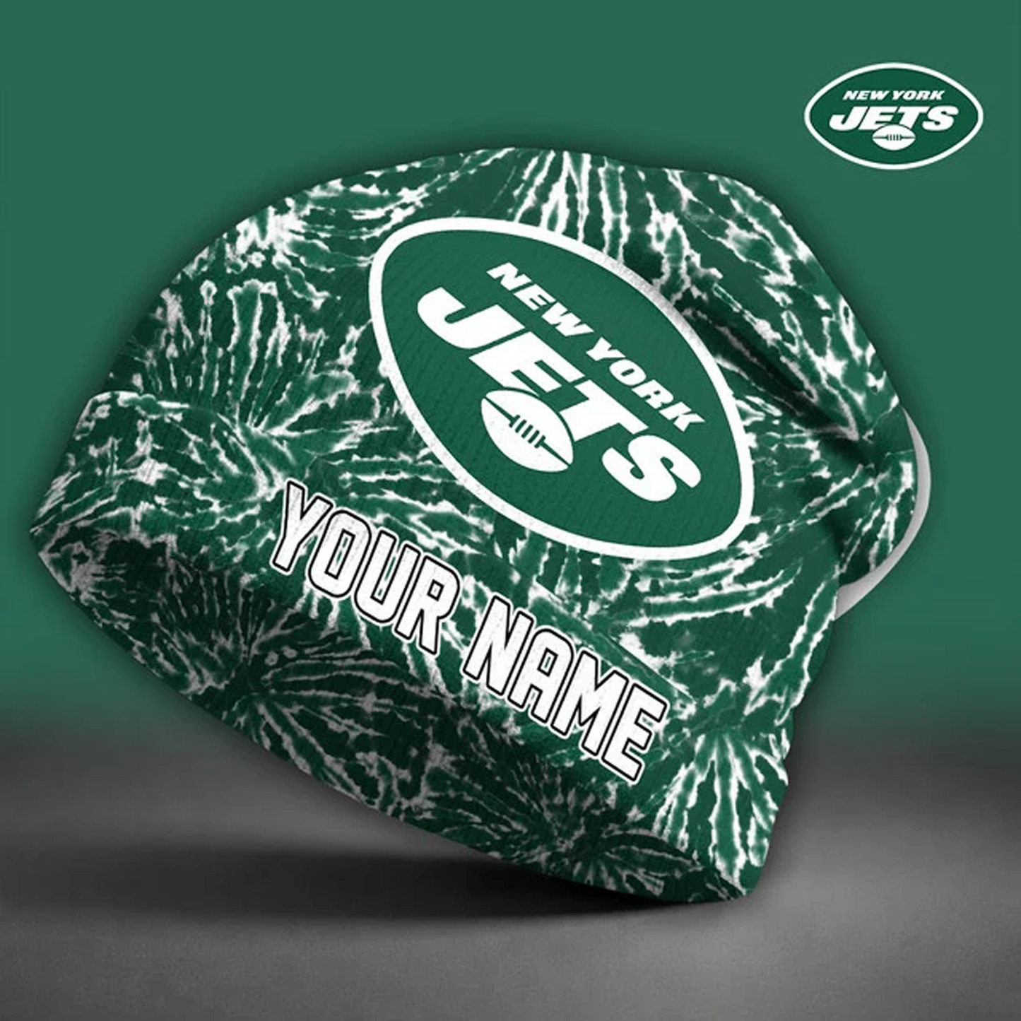 NYJ X NFL Beanie Hat Custom Name Gifts For Fans - Limited Edition NAK NHT