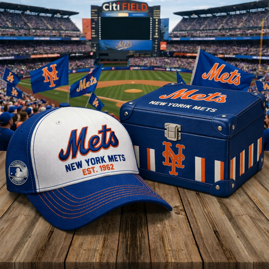 NYM X MLB Premium Baseball Fan Cap NAK NHT
