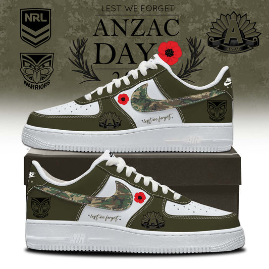 NZW x NRL Anniversary Anzac Day AF1 Sneakers DDT TTTZ