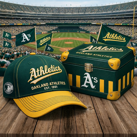 OAK X MLB Premium Baseball Fan Cap NAK NHT