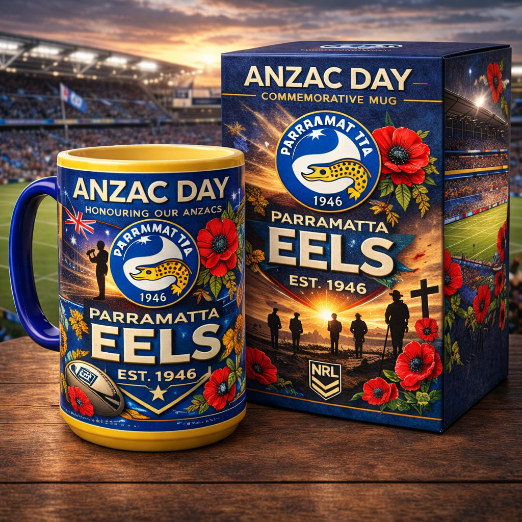 PE x NRL ANZAC Day Commemorative Mug NAK NHT