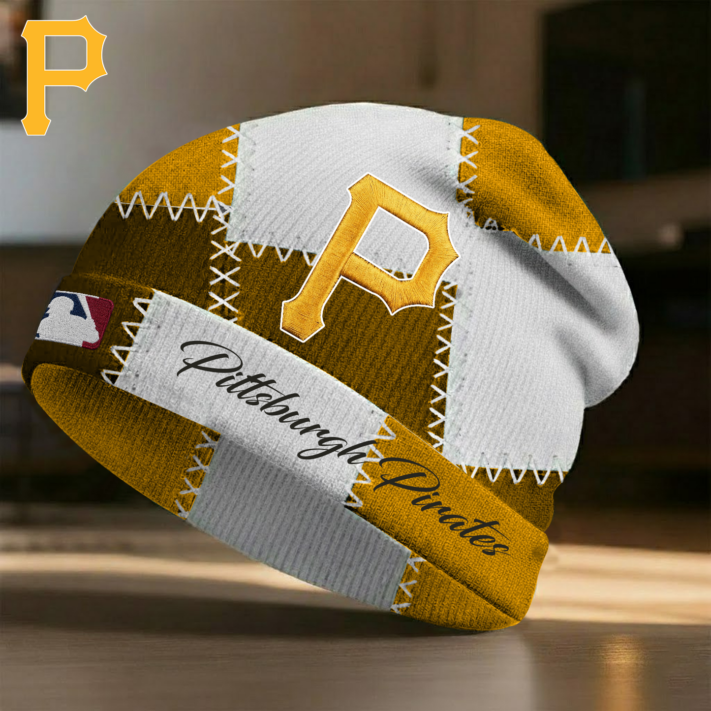 PIT X MLB Custom Name Beanie Hat Gifts For Fans - Limited Edition NAK NHT