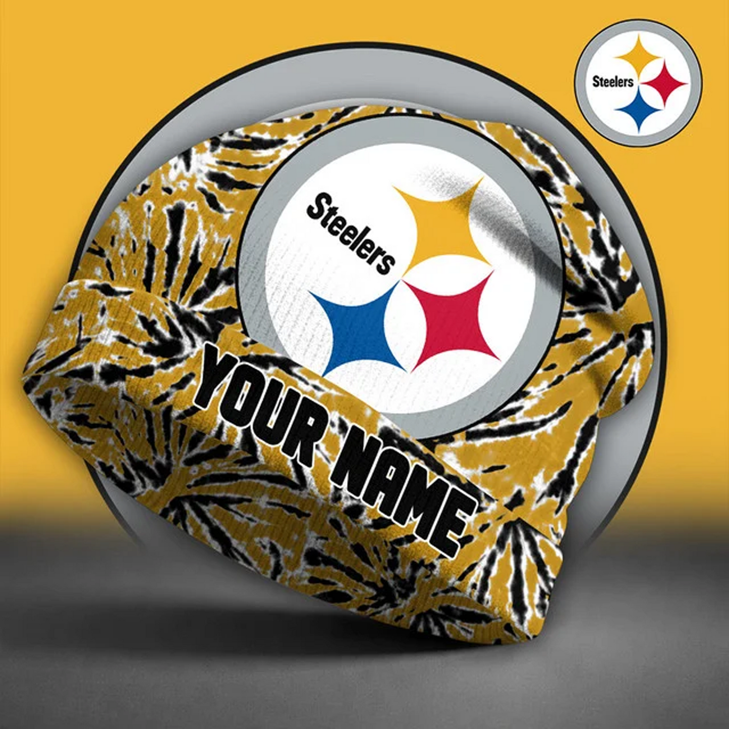 PIT X NFL Beanie Hat Custom Name Gifts For Fans - Limited Edition NAK NHT