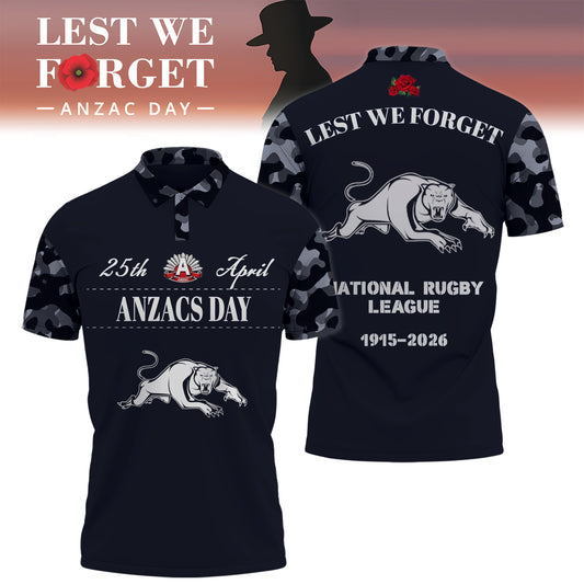 PP x NRL 2026 Anzac Day Polo Shirt DDT TTTZ