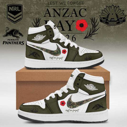 PP x NRL Anniversary Anzac Day Air Jordan Sneakers DDT LBN