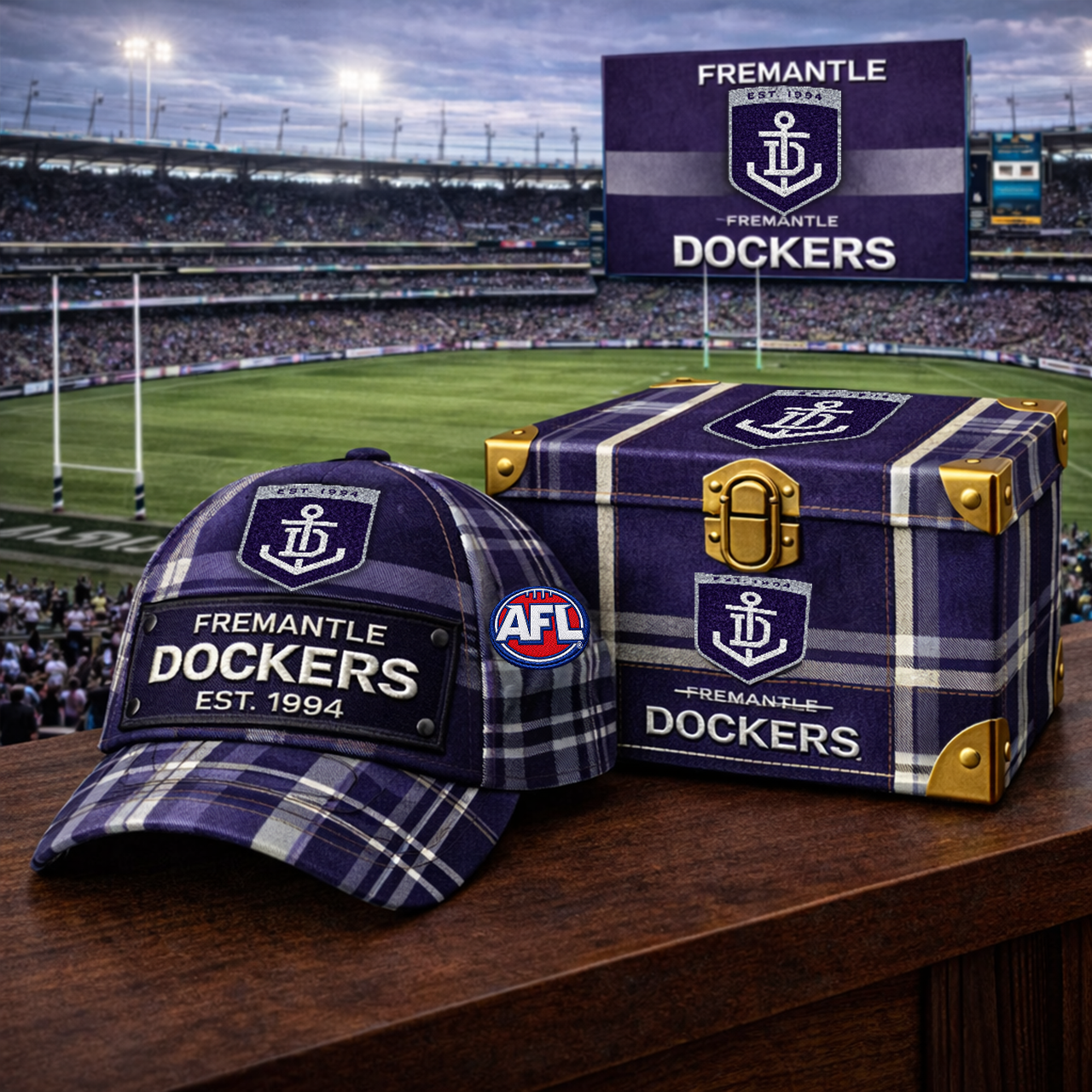 Premium AFL FD Heritage Plaid Vintage Cap V14 NMD TTV