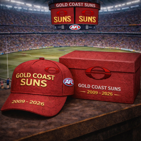 Premium AFL GCS Vintage Crackle Anniversary Hat V6 NMD TTV