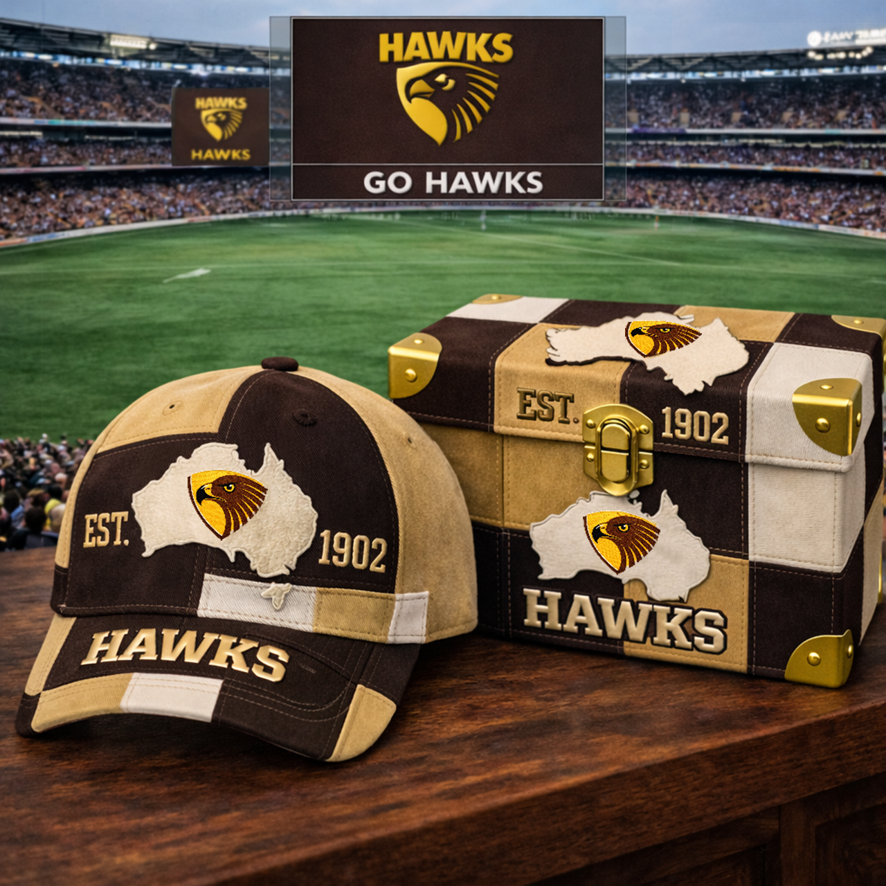 Premium AFL HH Heritage Patchwork Vintage Cap V12 NMD TTV