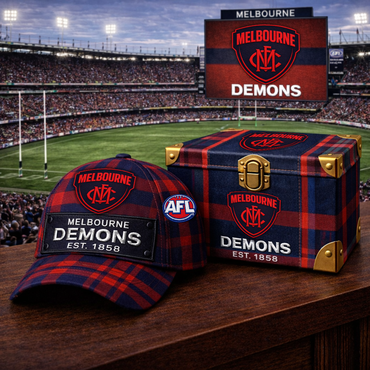 Premium AFL MD Heritage Plaid Vintage Cap V14 NMD TTV