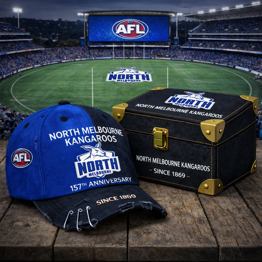 Premium AFL NM Anniversary Vintage Crackle Hat V7 NMD TTV