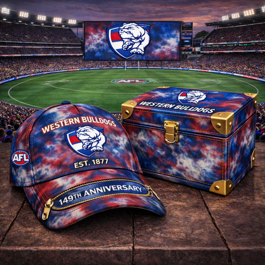 Premium AFL WB Anniversary Tie-Dye Heritage Zipper Cap V9 NMD TTV