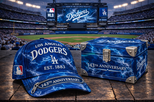 Premium MLB LAD Anniversary Tie-Dye Heritage Zipper Cap V9 NMD CTKT