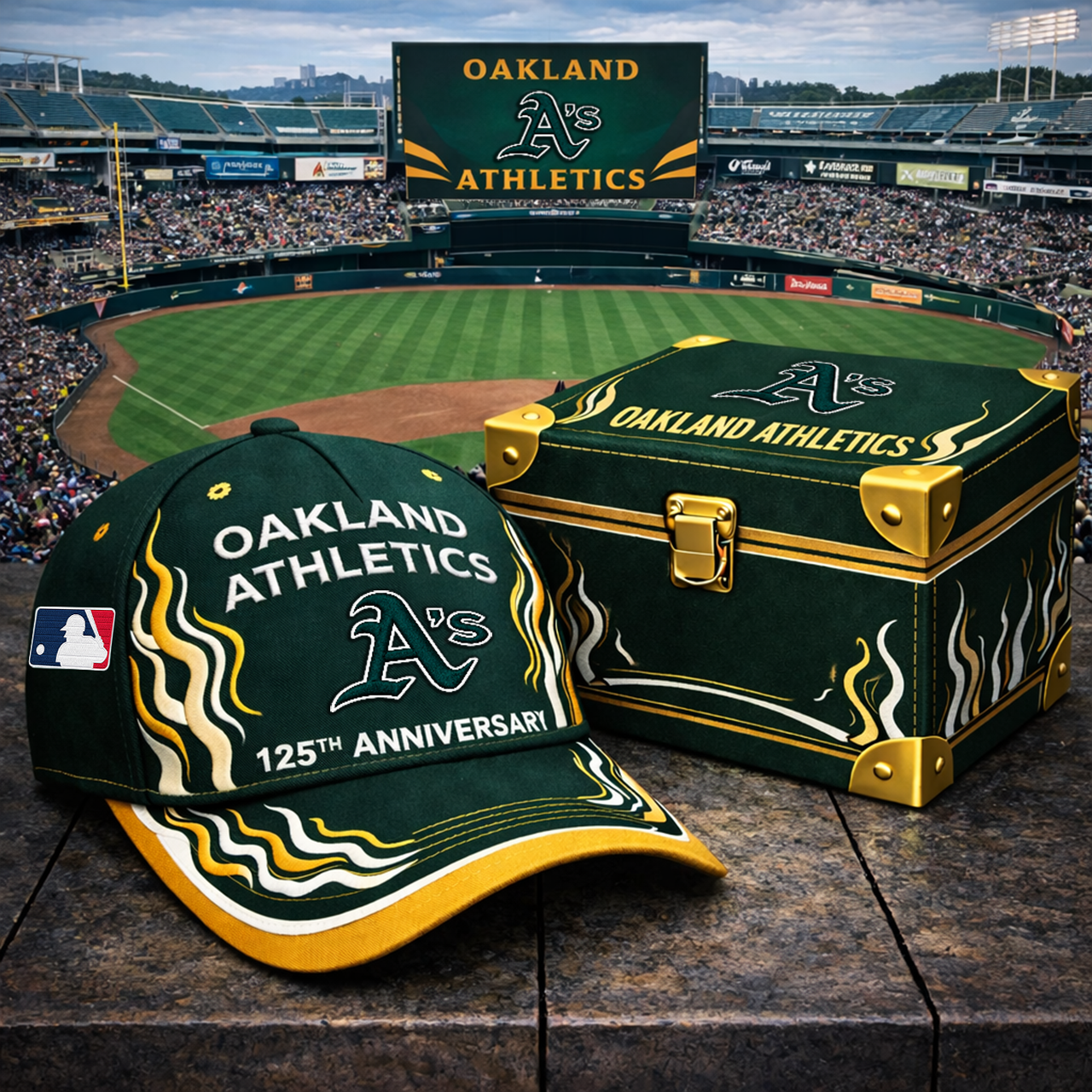Premium MLB OA Anniversary Flame Edition Cap V8 NMD TTV