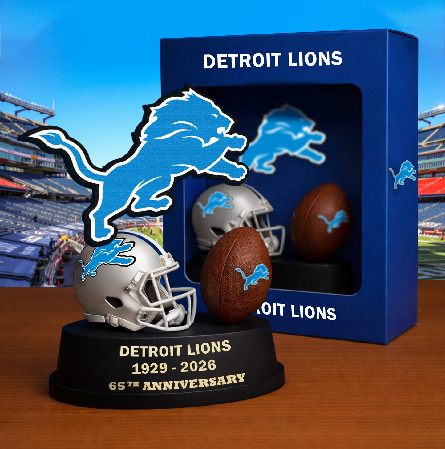 PREMIUM NFL  X DL Helmet & Ball Showcase  NAK VHM 280226