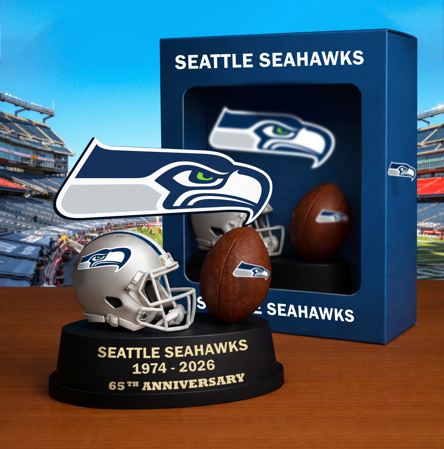 PREMIUM NFL  X SS Helmet & Ball Showcase  NAK VHM 280226
