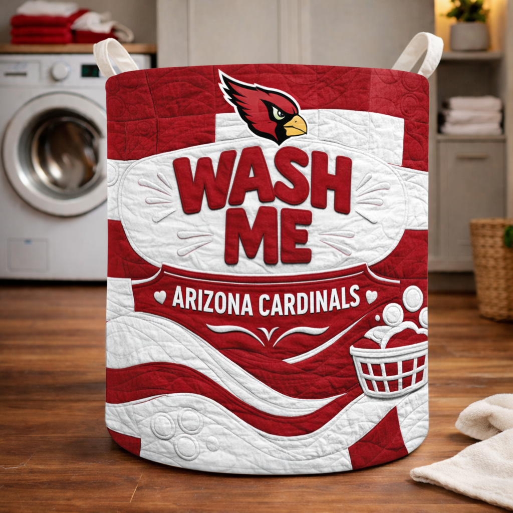 Premium NFL AC Quilted Laundry Basket V1 NMD CTKT