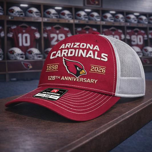Premium NFL ARI Anniversary Trucker Hats V2 NMD 260226 TTV