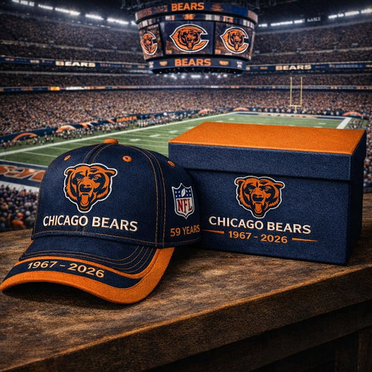 Premium NFL CHI Anniversary Hat V5 NMD CTKT